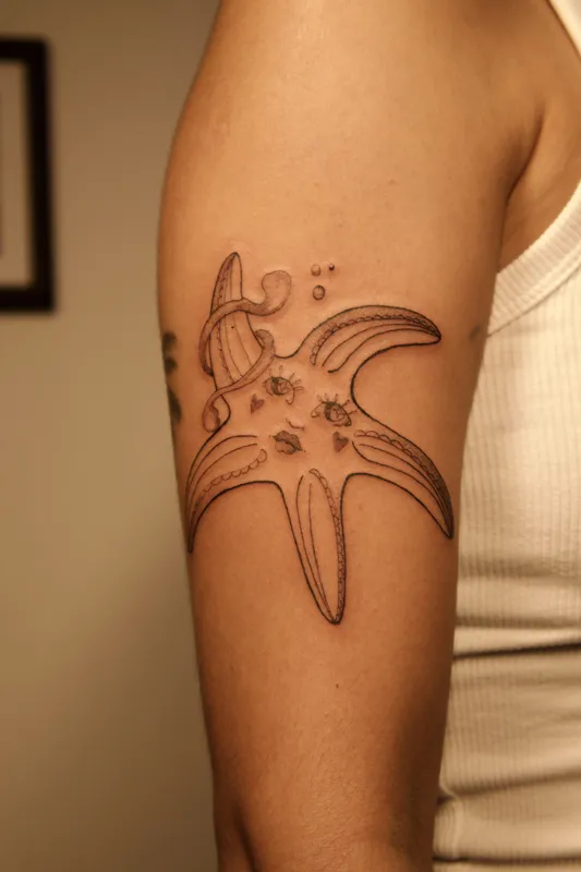 Retrato de la tatuadora